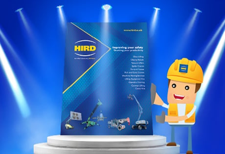 Lifting and access just got easier – the new Hird Big Blue is here