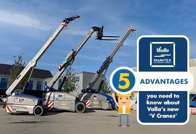 5 advantages you need to know about Valla’s new ‘V Cranes’