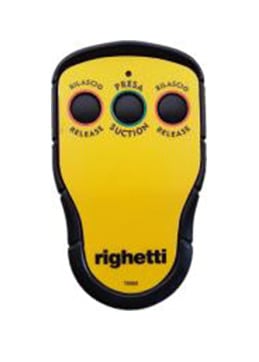 righetti cladding lifter - wireless remote control