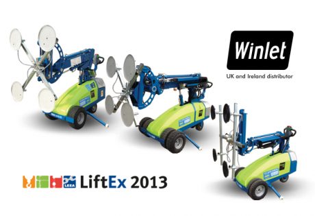 Winlet glazing robots from Hird wow LiftEx