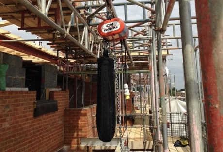 Lightweight track halves stone lifting cost at prestige apartments