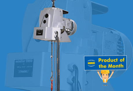 Product of the Month – Minifor TR50 materials hoist
