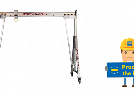 Product of the Month – Porta-Gantry A-frame crane