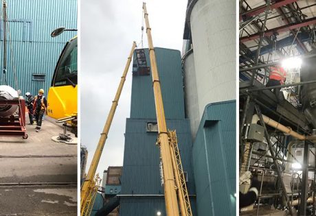 Sweet success for complex machinery lift at sugar factory
