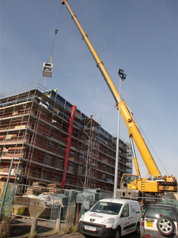 Contract lift Lift of air conditioning equipment