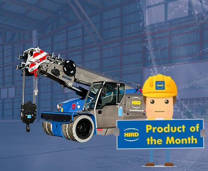 Product of the Month – Valla V210R pick and carry crane