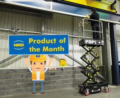 Product of the Month – Pop Up + low-level Personnel lift