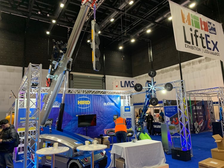 New Valla pick and carry crane catches the eye at LiftEx