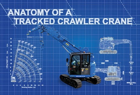 Anatomy of a tracked crawler crane