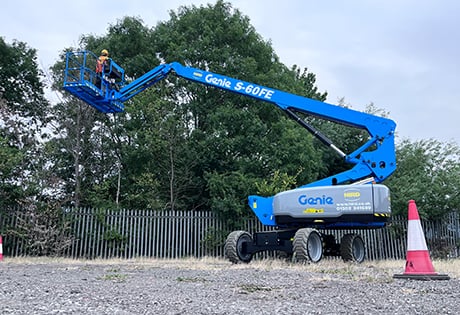 Anatomy of a hybrid telescopic boom – the Genie S-60FE