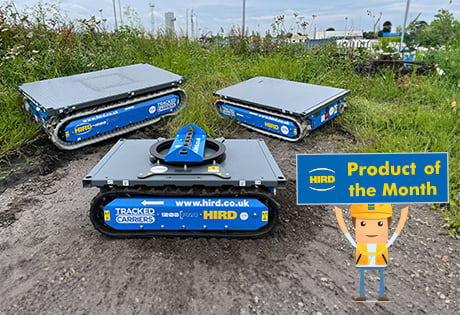Product of the Month – materials and equipment tracked carriers