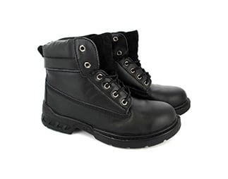 Steel-toe boots