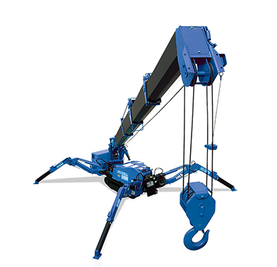 maeda MC285 3 tracked spider crane
